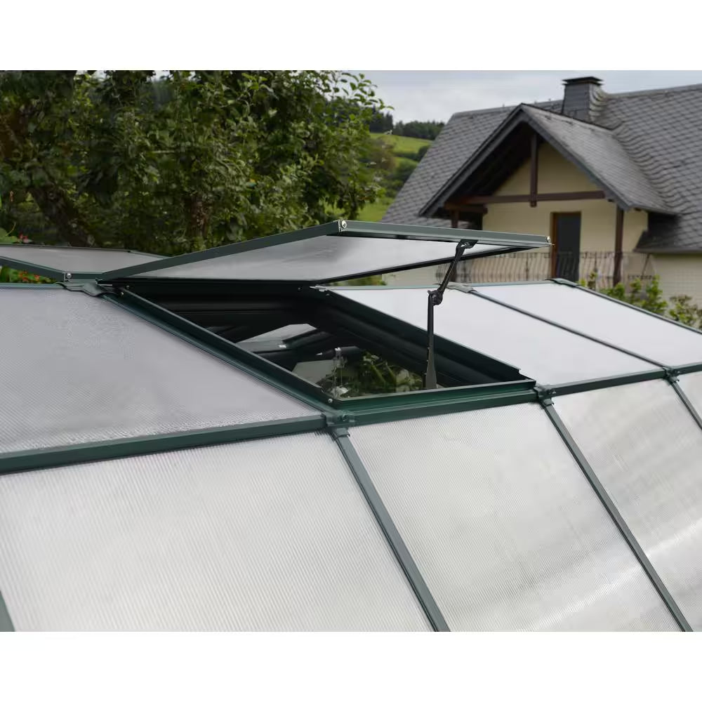 All-Season Greenhouse with Clear Panels | 8ft. x 8ft. to 8ft. x 20ft.