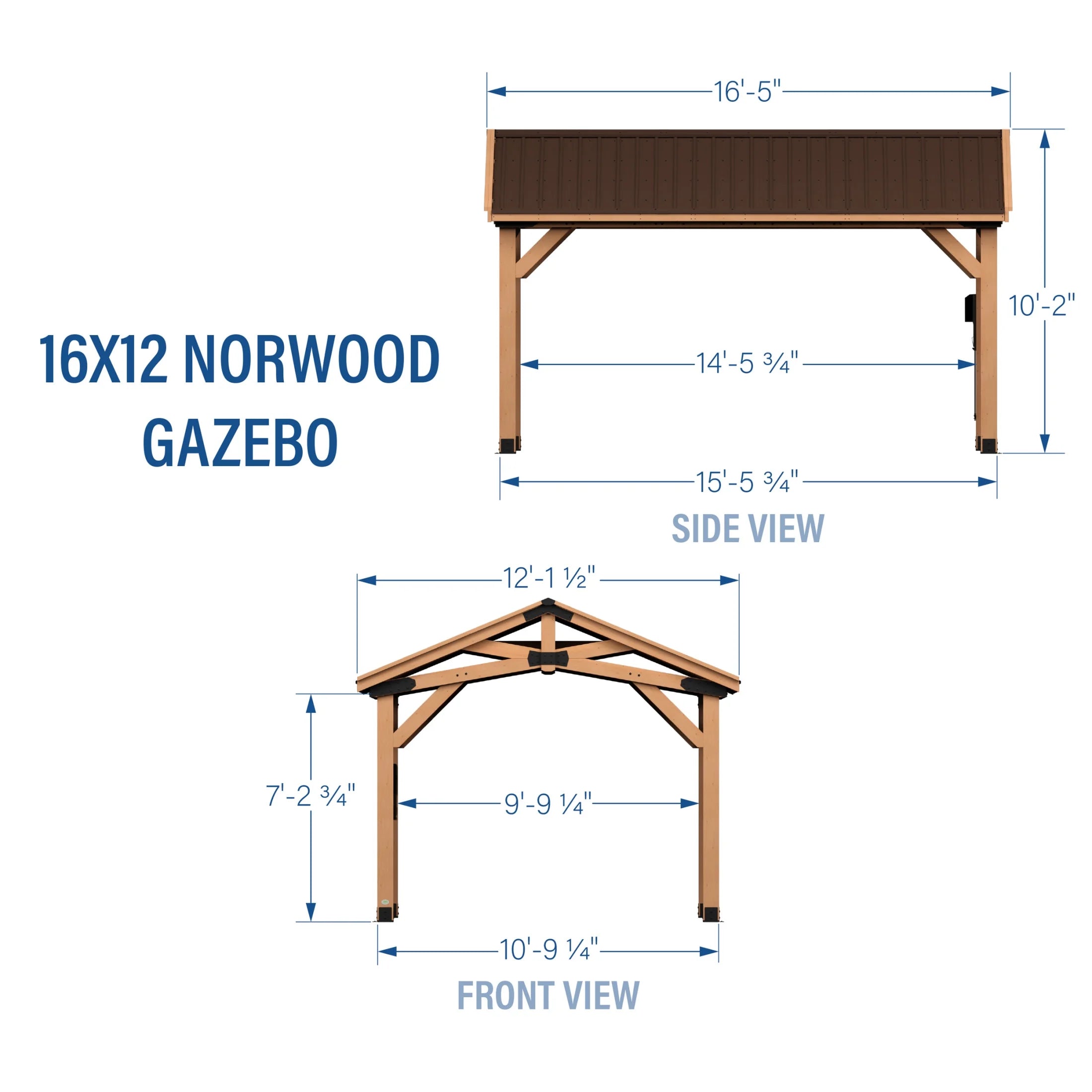 16 X 12 Norwood Gazebo