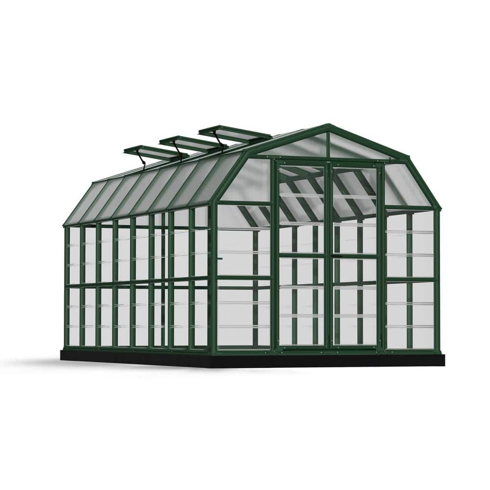 All-Season Greenhouse with Clear Panels | 8ft. x 8ft. to 8ft. x 20ft.