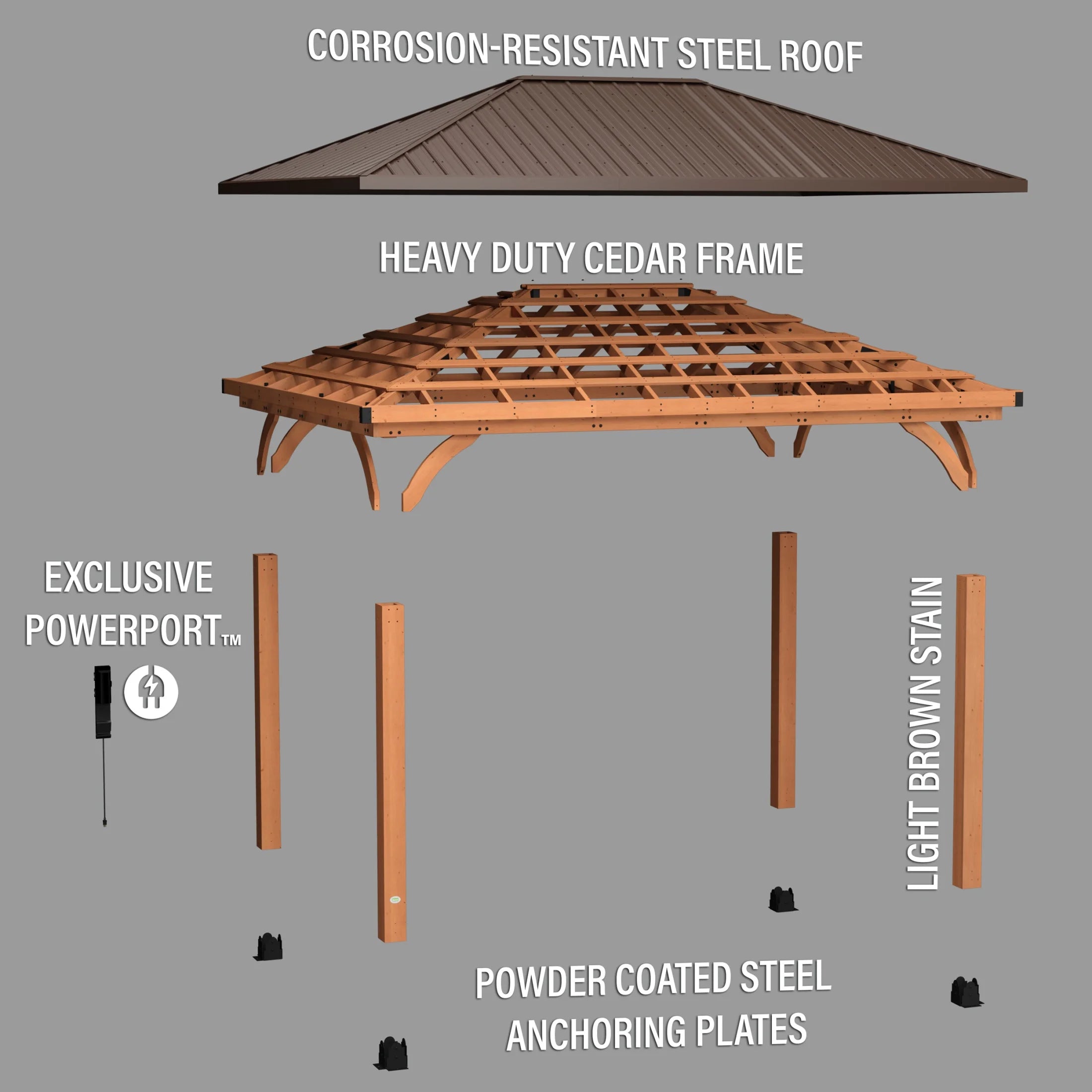 16 X 12 Barrington Gazebo