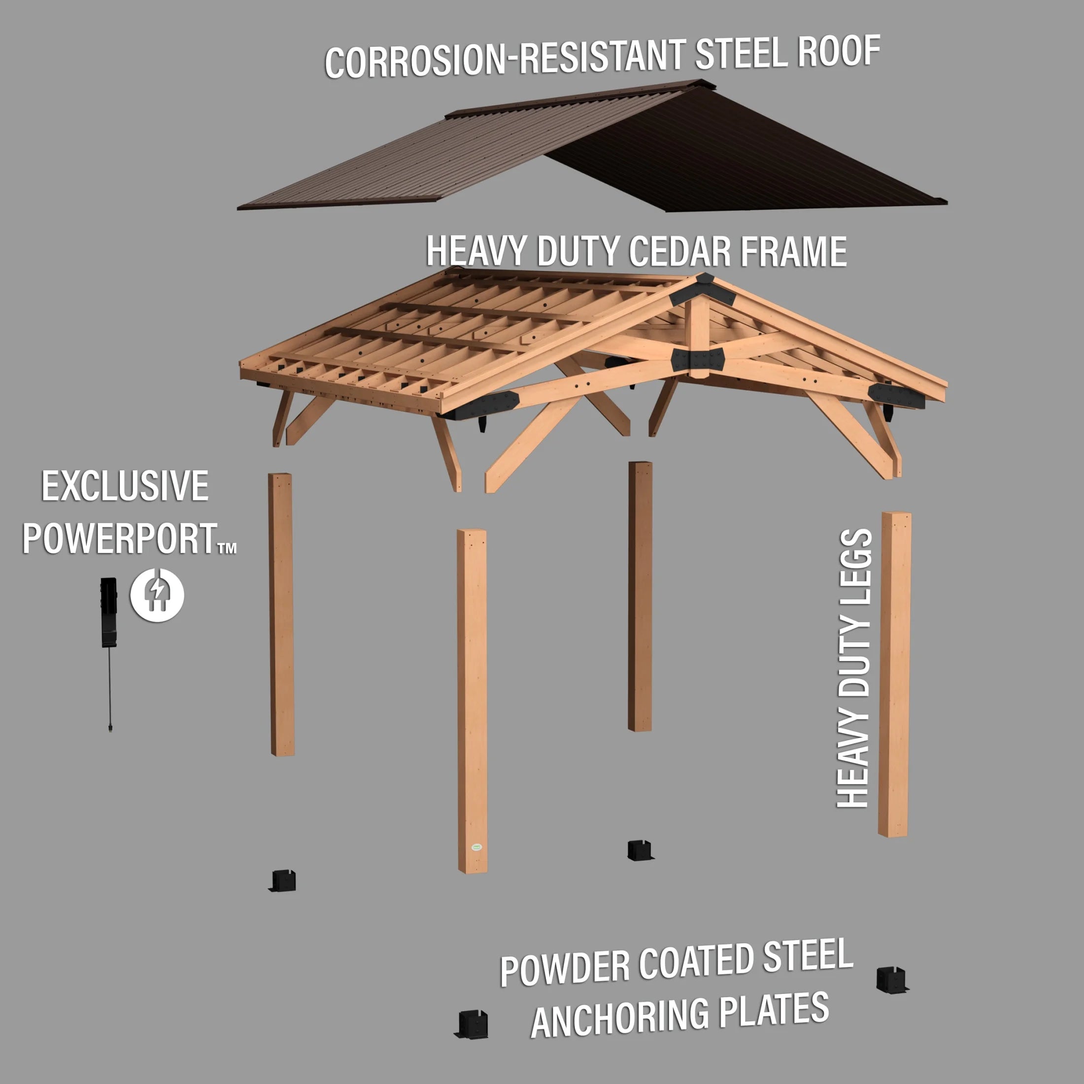 16 X 12 Norwood Gazebo